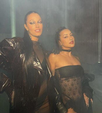 Oriana Sabatini y Denise Rosenthal