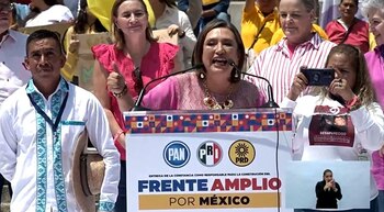 Xóchitl Gálvez agradeció el apoyo