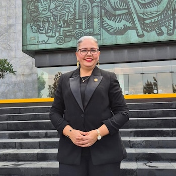 Graciela Domínguez Nava podría ser la nueva gobernadora interna de Sinaloa. (Facebook)