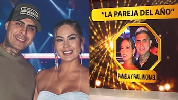 Pamela López y Paul Michael
