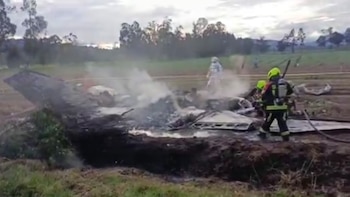 Una avioneta se accidentó e
