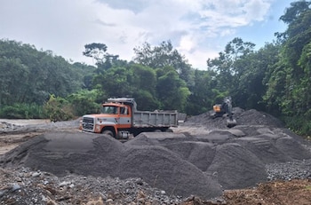 Interrumpieron actividades mineras ilegales en Guatemala (Foto cortesía INTERPOL)