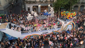 La carroza del orgullo de