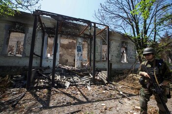 A cien días del inicio de la guerra los ataques se concentra en la región de Donetsk