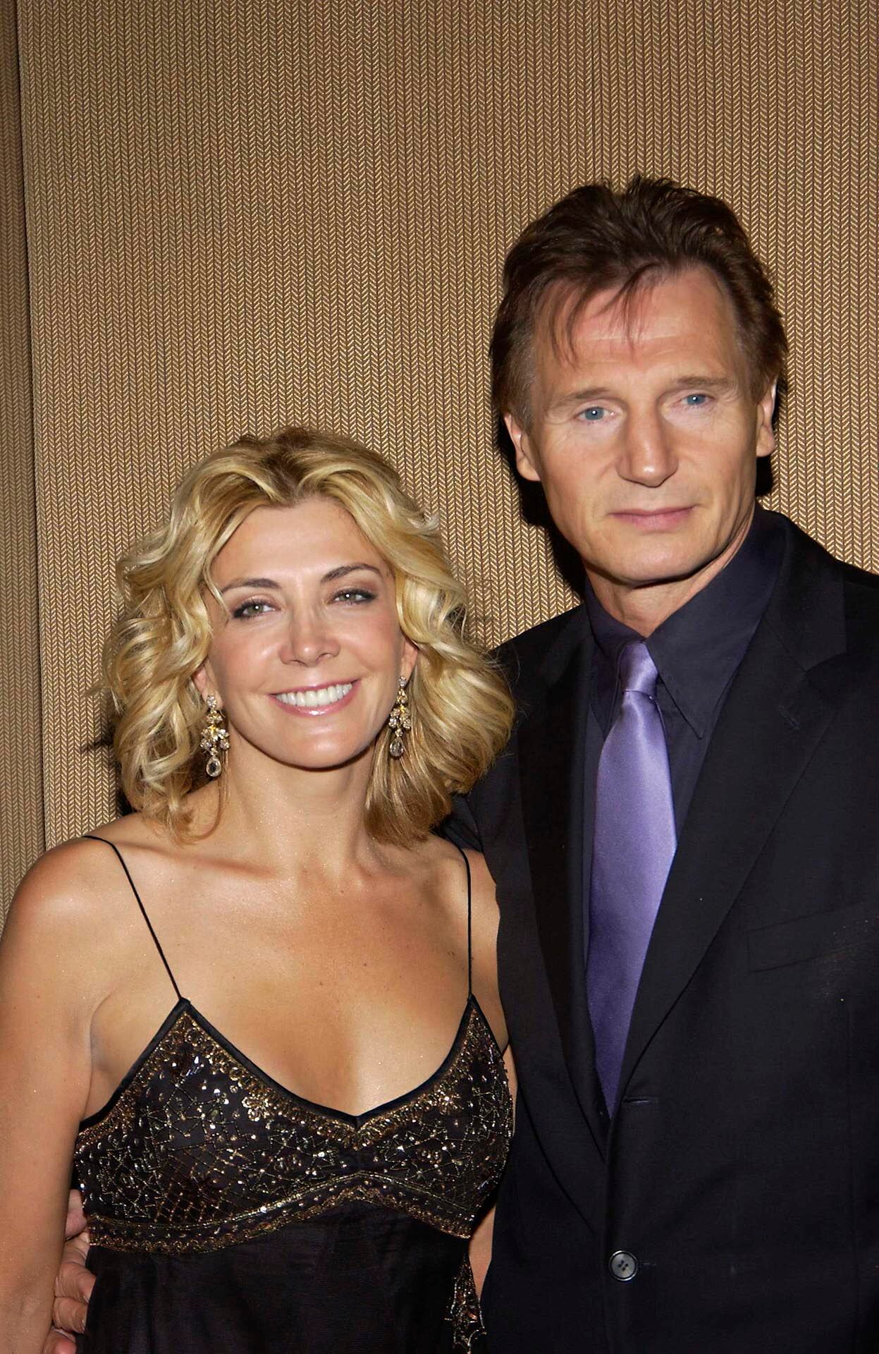 El pasado de Liam Neeson quedó marcado por la trágica muerte de su esposa Natasha Richardson en 2009 (Photo Credit: Giulio Marcocchi/Sipa Press/0501141857)