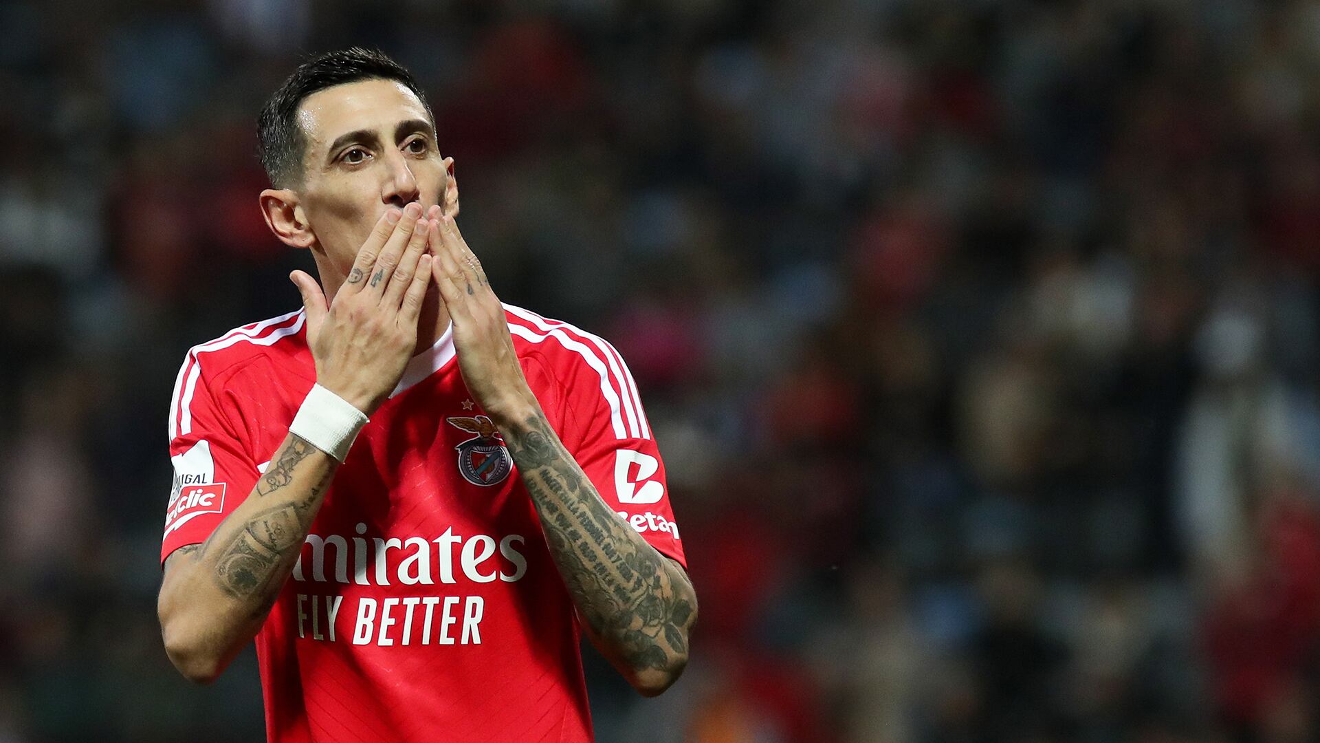 Ángel Di María tiene decidido irse de Benfica (EFE)