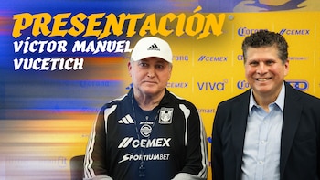 Víctor Manuel Vucetich confirmó que su llegada a Tigres surgió de conversaciones con Mauricio Doeher desde hace cuatro a seis meses. (X/ @TigresOficial)