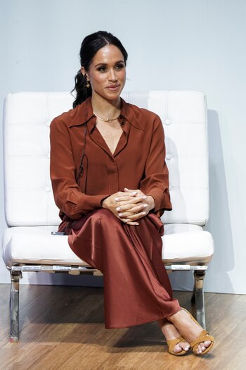 Meghan Markle decidió llevar un