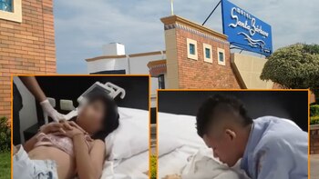 Mamá de la bebé que