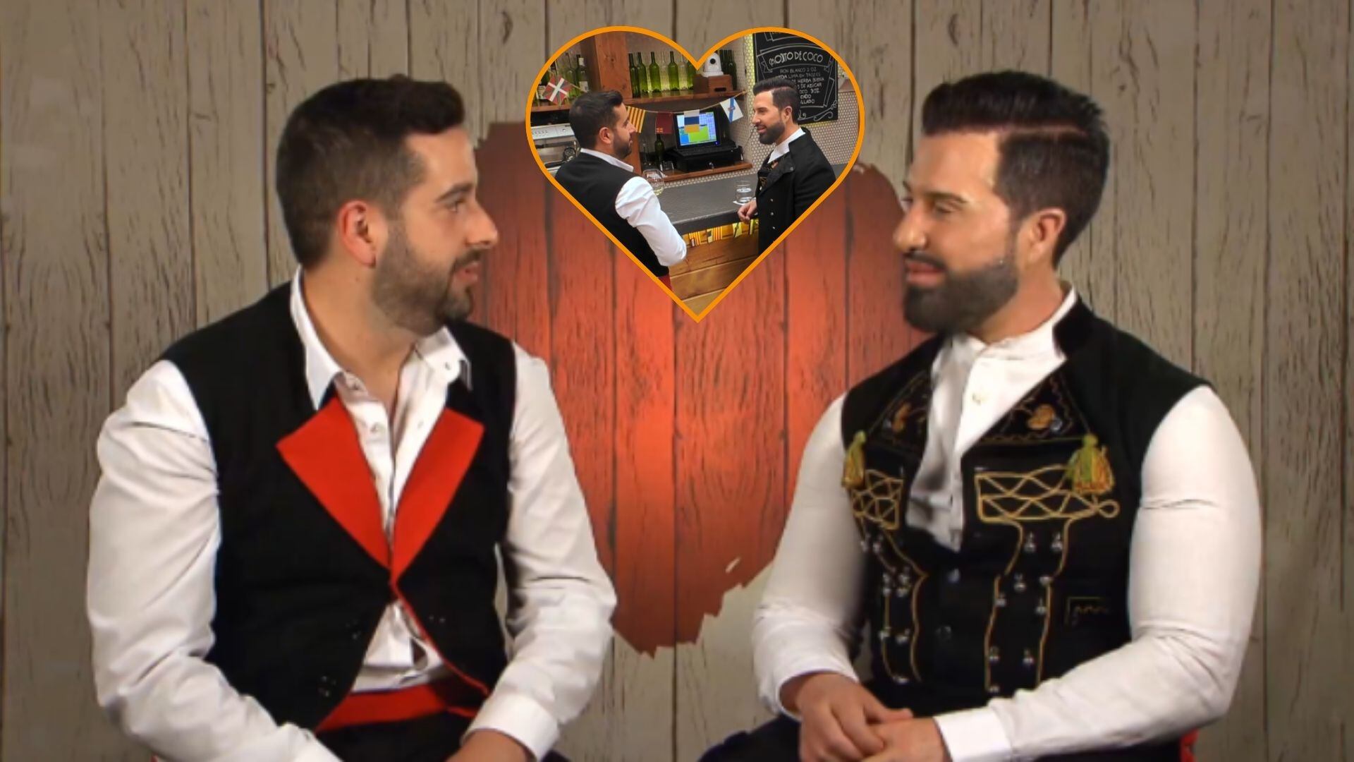 Jonathan y Pablo durante su cita en