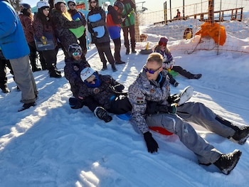 Un trineo adaptado y la