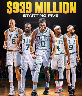 Los Boston Celtics renovaron a