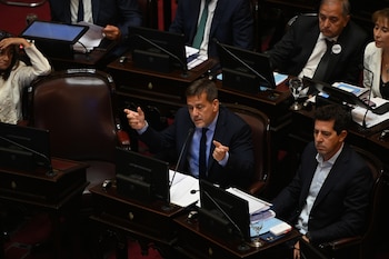 El senador cristinista Mariano Recalde,