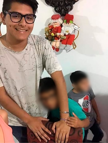 Angel Albarracín tenía 18 años