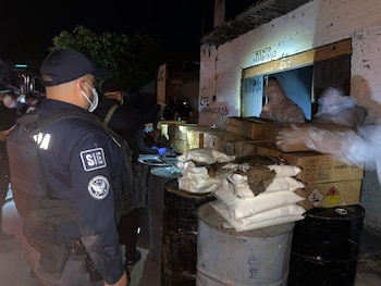 Narcobodega en Morelia