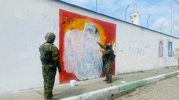 Ecuador prohibió grafitis de bandas en cárceles para comenzar a recuperar el control interno