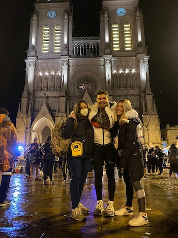 Locho Loccisano, su mamá, Mónica