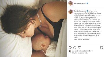 La publicación que Benjamín Vicuña