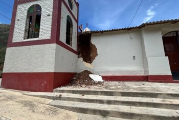 Colapso parcial de la fachada