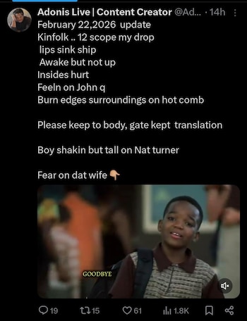 El mensaje críptico publicado por