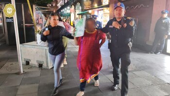 La mujer recibió atención médica