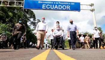 Fotografía cedida por la Presidencia