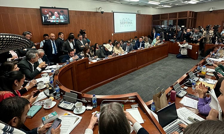 El trámite de la reforma a la salud 2.0 se encuentra suspendido en la Comisión Séptima del Senado - crédito Prensa Senado