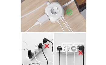 Los enchufes múltiples incluyen puertos