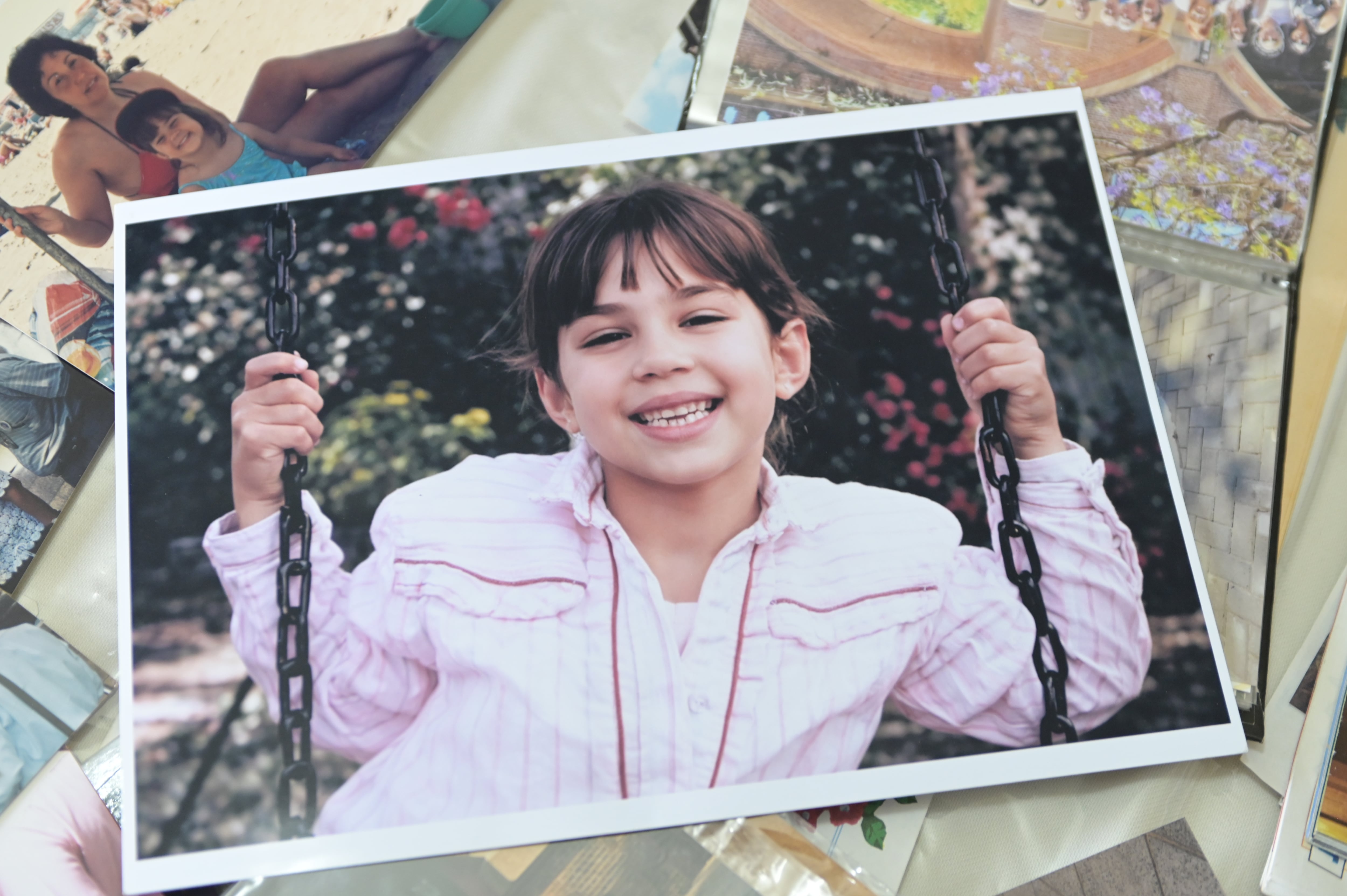 Marcela Brenda Iglesias, tenía 6 años cuando, el 5 de febrero de 1996, una escultura metálica de 270 kilos, le cayó encima y la mató en el Paseo de la Infanta, en el Parque Tres de Febrero, de Palermo (Gastón Taylor)