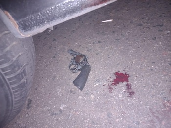 El arma de los delincuentes