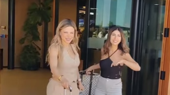 Evangelina Anderson llegó a Punta