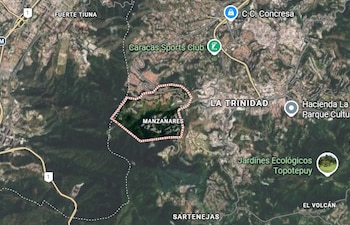 Manzanares, al sur de Caracas, se encuentra cerca del Fuerte Tiuna, donde fue capturado Maduro