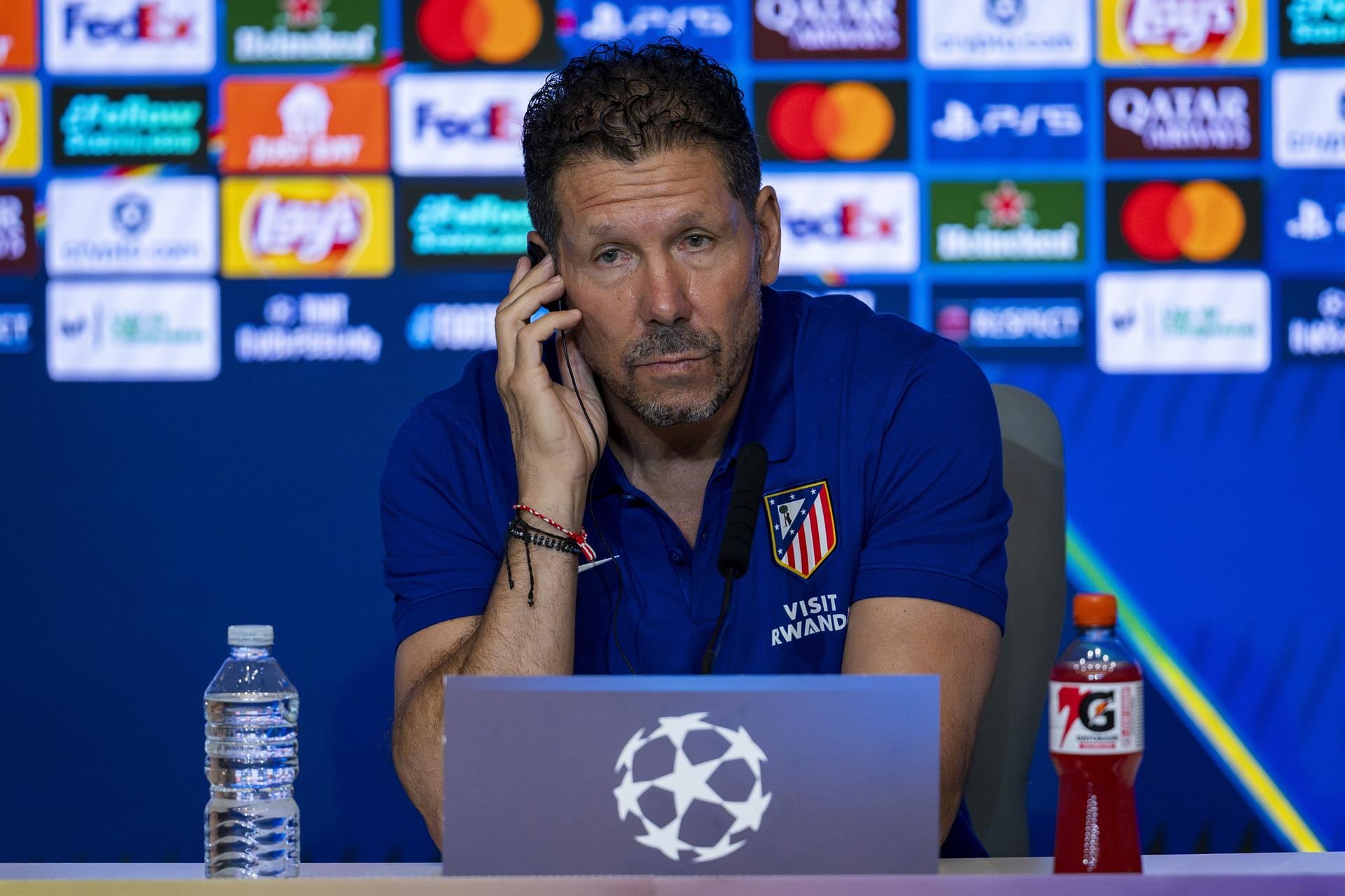 Simeone: 'Todo lo que pasó ya no cuenta' ante Stuttgart en Champions