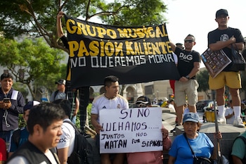 El grupo musical Pasión Caliente