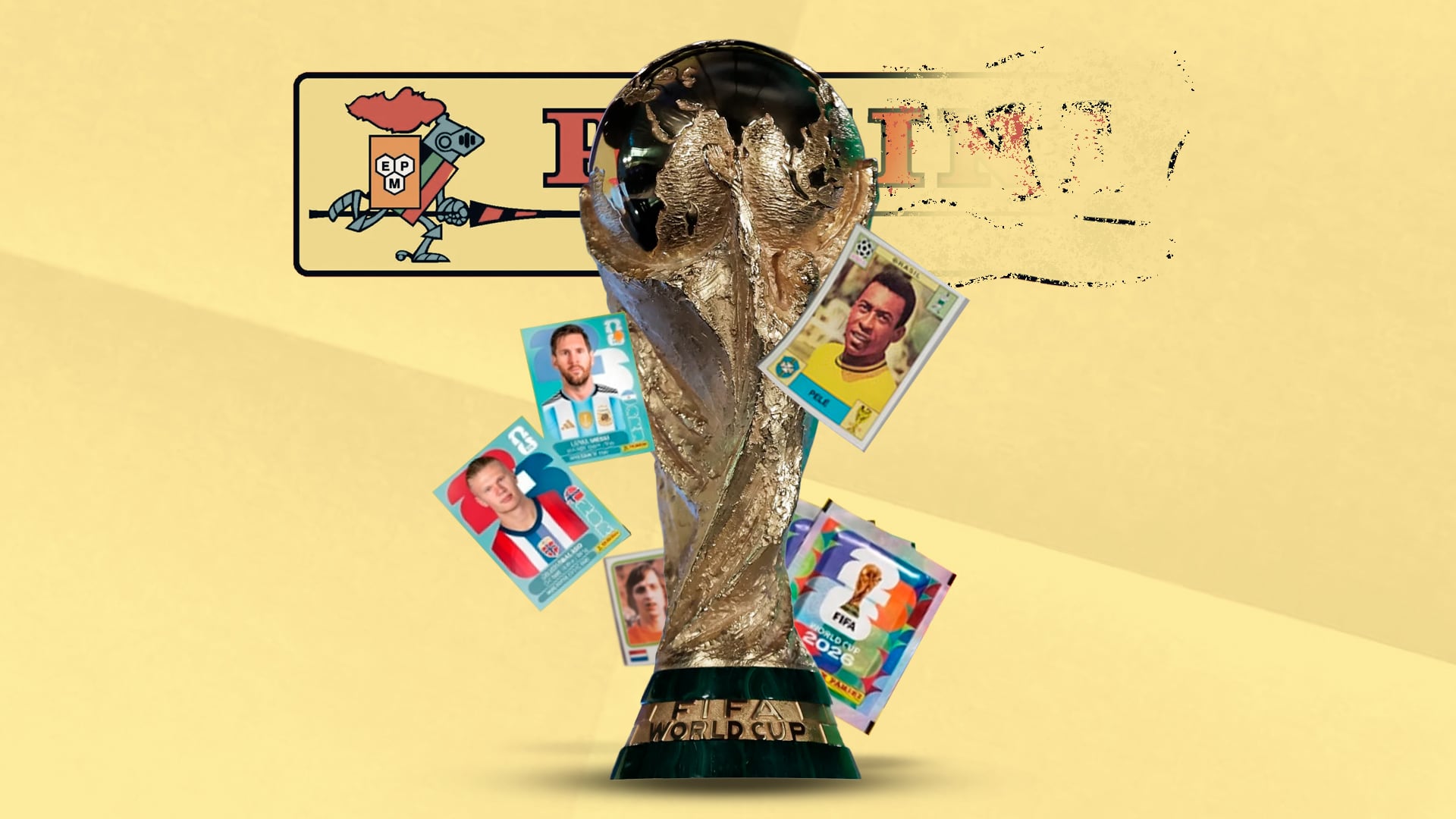La editorial italiana pondrá fin a una extensa trayectoria siendo la marca oficial de la colección con la Copa del Mundo de España, Portugal y Marruecos. (Infobae México: Jesué Abraham Aviles)