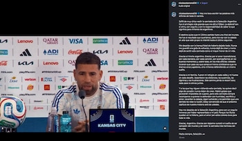 El mensaje de Otamendi para despedirse de la selección argentina
