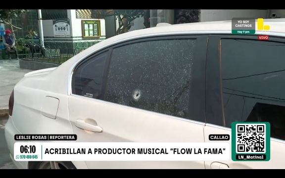 'Flow La Fama': el productor sindicado por un doble crimen sobrevive a un atentado con nueve disparos en el Callao