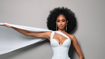 Jasmine Blandford eligió su afro natural para una sesión que ilusionó a Nicaragua rumbo a Miss Universo