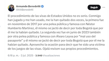 El ministro del Interior, Armando