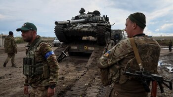 Las fuerzas ucranianas liberaron más de 1.170 kilómetros cuadrados de territorio ocupado por Rusia en la región de Kherson
