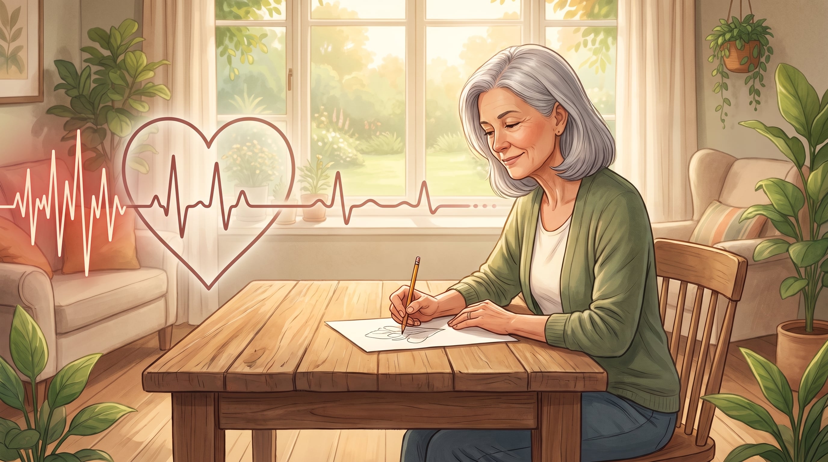 l dibujo puede favorecer la activación del sistema nervioso parasimpático, asociado con una menor frecuencia cardíaca y un estado de mayor relajación (Imagen Ilustrativa Infobae)
