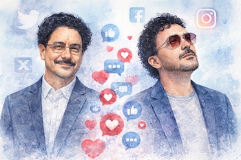 La insistencia en relacionarlo con un candidato presidencial agotó la paciencia del artista, aunque luego decidió unirse al trend - crédito Imagen Ilustrativa Infobae