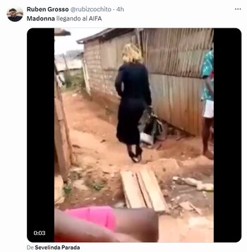 La supuesta llegada de Madonna