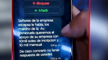 Cobro de cupos paraliza empresa