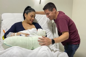 Maricarmen dio a luz a