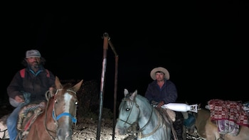 Un peón rural se cayó