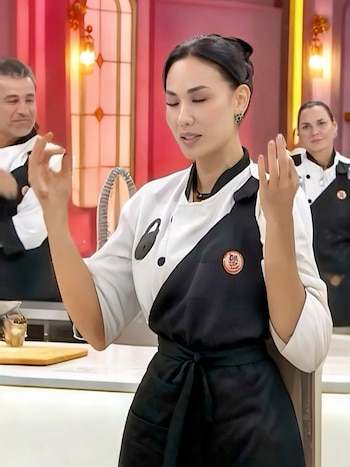 Akemi Nakamura se sumó a 'El Internado' y esta cerca de asegurar un lugar en el Top 10 - crédito @akecita/Instagram