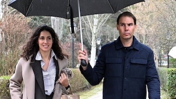 Rafa Nadal y Mery Perelló,