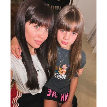 Wanda y su hija Francesca