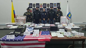 La operación conjunta del Gaula